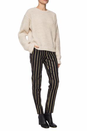 Woven sweater with crew neckline, zdjęcie 2 Woven sweater with crew neckline od Zadig & Voltaire